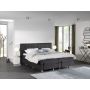 Your Home Pull elektrische boxspring 180x200cm antraciet met NASA topper