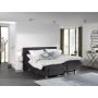 Your Home Pull elektrische boxspring 180x200cm antraciet met NASA topper