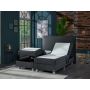Boston elektrische boxspring 140x200cm antraciet