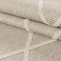 Patara Baka buitenkleed laagpolig rechthoek 80x150cm beige