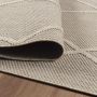 Patara Baka buitenkleed laagpolig rechthoek 80x150cm beige