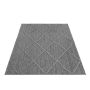 Patara Baka buitenkleed laagpolig rechthoek 120x170cm grijs