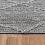 Patara Baka buitenkleed laagpolig rechthoek 160x230cm grijs