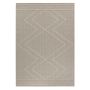 Patara Zigzag buitenkleed laagpolig rechthoek 140x200cm beige