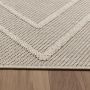 Patara Zigzag buitenkleed laagpolig rechthoek 160x230cm beige