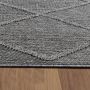 Patara Lezon buitenkleed laagpolig rechthoek 140x200cm grijs