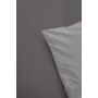 Side Way dekbedovertrek 135x200cm antraciet/licht grijs