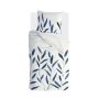 Bamboo Branches dekbedovertrek 140x220cm wit/donker grijs