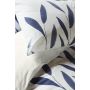 Bamboo Branches dekbedovertrek 140x220cm wit/donker grijs