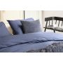 Soft Structure dekbedovertrek 135x200cm donker blauw