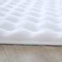 Ambiance 3D vloerkleed fluffy hoogpolig rechthoek 140x200cm wit