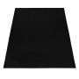 Pouffy vloerkleed fluffy hoogpolig loper 60x110cm zwart