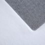 Pouffy vloerkleed fluffy hoogpolig loper 60x110cm wit