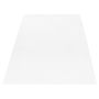Pouffy vloerkleed fluffy hoogpolig rechthoek 160x230cm wit