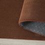Sky vloerkleed laagpolig loper 60x110cm bruin