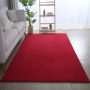 Sky vloerkleed laagpolig rechthoek 140x200cm rood