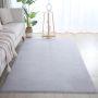 Sky vloerkleed laagpolig rechthoek 140x200cm zilver