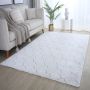 Vision Zyra 3D vloerkleed laagpolig rechthoek 160x230cm beige