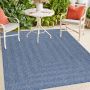 Zagora Drax binnen- & buitenkleed rechthoek 240x340cm blauw
