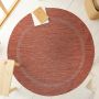 Relax Tranqua binnen- & buitenkleed rond Ø 120cm koper