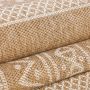 Dhaka Shapl binnen- & buitenkleed rechthoek 280x370cm jute beige