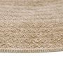 Comilla Nipu buitenkleed rond Ø 200cm jute beige