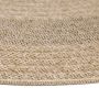 Comilla Nipu buitenkleed rond Ø 160cm jute zwart