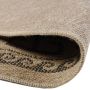 Comilla Rishi buitenkleed rond Ø 120cm jute zwart