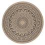 Comilla Rishi buitenkleed rond Ø 200cm jute zwart