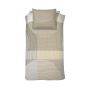 Damai Base 1-persoons dekbedovertrekset 140x220cm katoen beige