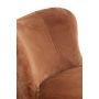 KAMOVU fauteuil 79x76x77cm bruin