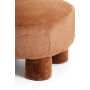 KAMOVU fauteuil 79x76x77cm bruin