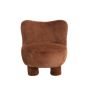 KAMOVU fauteuil 79x76x77cm bruin