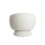 AVORIA fauteuil bouclé (lus) 92x82x77cm crème