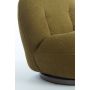 GUMACA fauteuil bouclé (lus) 90x77x72cm groen