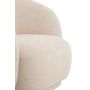 OVITO fauteuil 93x87x73cm crème