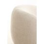 OVITO fauteuil 93x87x73cm crème
