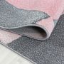 Beta Bakla vloerkleed laagpolig rechthoek 240x340cm roze