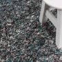 Enjoy Shaggy vloerkleed hoogpolig rechthoek 280x370cm blauw