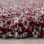 Enjoy Shaggy vloerkleed hoogpolig rond Ø 80cm rood