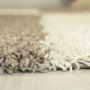 Gala Shaggy vloerkleed hoogpolig rond Ø 80cm beige