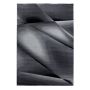 Miami Hios vloerkleed laagpolig rechthoek 240x340cm zwart