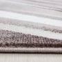 Parma Kristal vloerkleed laagpolig rechthoek 280x370cm bruin