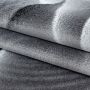 Parma Saty vloerkleed laagpolig rechthoek 240x340cm zwart