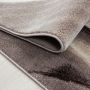 Parma Saty vloerkleed laagpolig rechthoek 240x340cm bruin