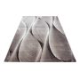 Parma Saty vloerkleed laagpolig rechthoek 240x340cm bruin