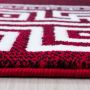 Parma Laby vloerkleed laagpolig rechthoek 280x370cm rood