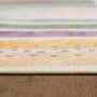 Play Regenboog antislip kindervloerkleed rechthoek 100x150cm crème
