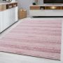 Plus vloerkleed laagpolig rechthoek 140x200cm roze