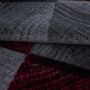 Plus Blok vloerkleed laagpolig rechthoek 140x200cm rood